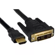 PremiumCord kabel HDMI A - DVI-D M/M 10m
