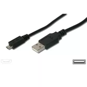 PremiumCord Micro USB 2.0 kabel, AB 3m