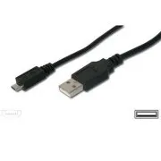 PremiumCord Micro USB 2.0 kabel, AB 3m