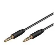 PremiumCord kabelski utikač 3,5 mm 4 pinski M/M, 2 m