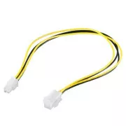 PremiumCord produžni kabel za napajanje P4 (4 igle) 34 cm