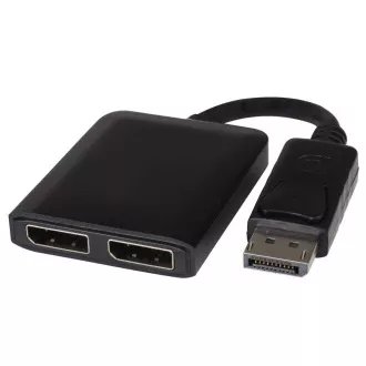 PremiumCord adapter DisplayPort - 2x DisplayPort, proširenje + zrcaljenje slike, 4K*2K@30Hz