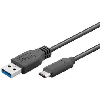 Premium kabel USB-C/muški - USB 3.0 A/muški, crni, 3m Premium kabel USB-C/muški - USB 3.0 A/muški, crni, 3m