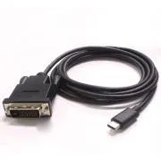 PremiumCord USB-C na DVI kabel, FullHD@60Hz, 1,8m