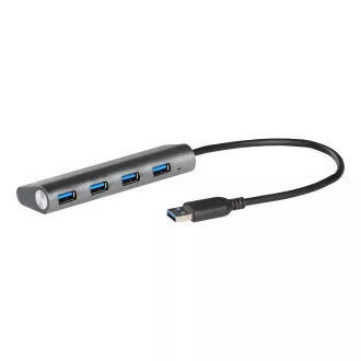 i-tec USB 3.0 metalni HUB za punjenje s 4 priključka
