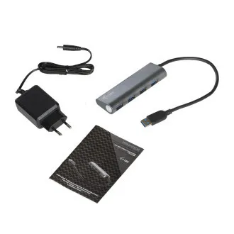 i-tec USB 3.0 metalni HUB za punjenje s 4 priključka i-tec USB 3.0 metalni HUB za punjenje s 4 priključka