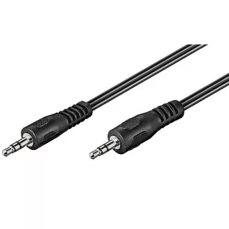 PremiumCord kabelska utičnica 3,5 mm M/M 0,5 m