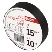 Emos Izolacijska traka PVC 15/10 crna