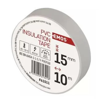 Emos Izolacijska traka PVC 15/10 bijela Emos Izolacijska traka PVC 15/10 bijela