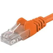 Patch kabel UTP RJ45-RJ45 razine CAT6, 0,25m, narančasti