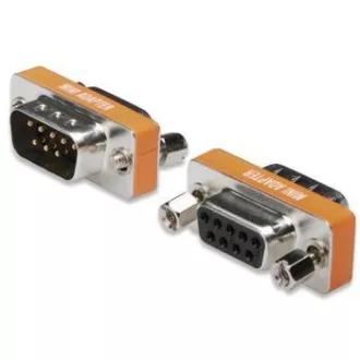 PremiumCord 9M-9F null modem adapter (crossover)