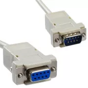PremiumCord kabel 9pin, produžni, 3m