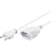PremiumCord 230V 5m bijeli produžni kabel