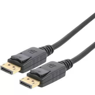 PremiumCord DisplayPort 2.0 priključni kabel M/M, pozlaćeni konektori, 1m PremiumCord DisplayPort 2.0 priključni kabel M/M, pozlaćeni konektori, 1m