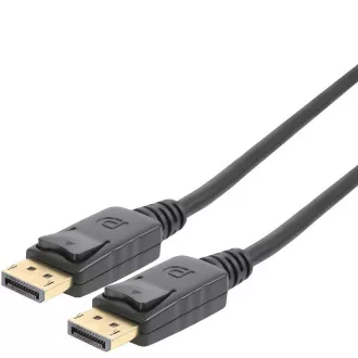 PremiumCord DisplayPort 2.0 priključni kabel M/M, pozlaćeni konektori, 1m PremiumCord DisplayPort 2.0 priključni kabel M/M, pozlaćeni konektori, 1m