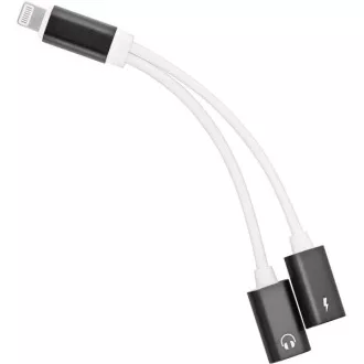 PremiumCord adapter Lightning na 3,5 mm audio priključak + Lightning punjenje