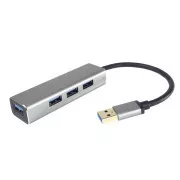 PremiumCord USB 3.0 Superspeed HUB s 4 priključka