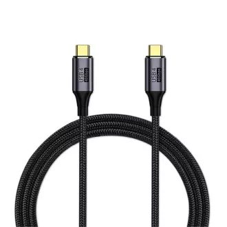 PremiumCord USB4 Gen 3x2 40Gbps 8K@60Hz 240W, Thunderbolt, 0,8m