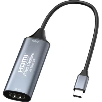 PremiumCord HDMI grabber za video/audio signal na računalo s USB 3.0 tip c priključkom