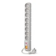 Acar S8 kabel od 1,5 m, 8 utičnica, sivi