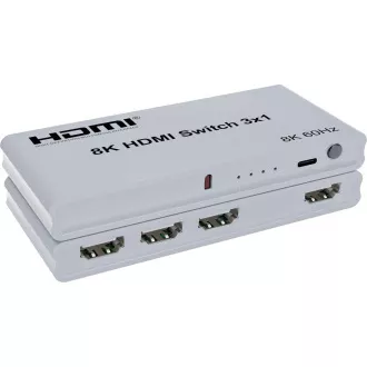PremiumCord HDMI prekidač 3:1 s daljinskim upravljačem