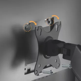 Držač monitora Brateck LDT46-C012E jednokraka mehanička opruga