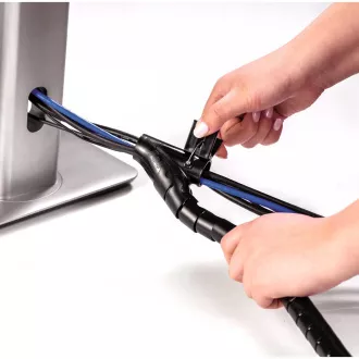 Organizator i zaštita za kablove Fellowes Cablezip crne boje Organizator i zaštita za kablove Fellowes Cablezip crne boje
