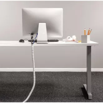 Organizator i zaštita za kablove Fellowes Cablezip bijela
