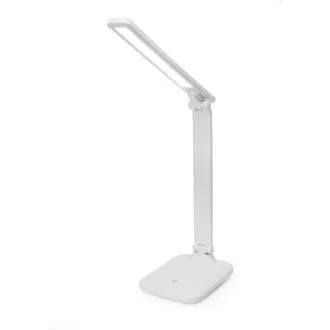 Platinet PDL194W LED stolna lampa Remus 5W, prigušljiva, upravljanje dodirom, USB priključak, bijela Platinet PDL194W LED stolna lampa Remus 5W, prigušljiva, upravljanje dodirom, USB priključak, bijela