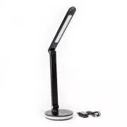 Platinet PDL400RGBB LED stolna lampa 12W, prigušljiva, upravljanje dodirom, USB priključak, crna