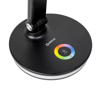 Platinet PDL400RGBB LED stolna lampa 12W, prigušljiva, upravljanje dodirom, USB priključak, crna