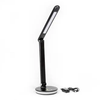 Platinet PDL400RGBB LED stolna lampa 12W, prigušljiva, upravljanje dodirom, USB priključak, crna Platinet PDL400RGBB LED stolna lampa 12W, prigušljiva, upravljanje dodirom, USB priključak, crna
