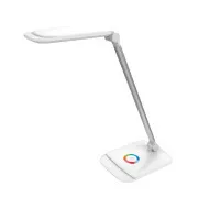 Platinet PDLQ60 LED stolna lampa 18W, prigušljiva, upravljanje dodirom, USB priključak, bijela