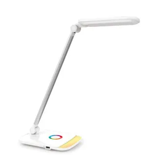 Platinet PDLQ60 LED stolna lampa 18W, prigušljiva, upravljanje dodirom, USB priključak, bijela Platinet PDLQ60 LED stolna lampa 18W, prigušljiva, upravljanje dodirom, USB priključak, bijela