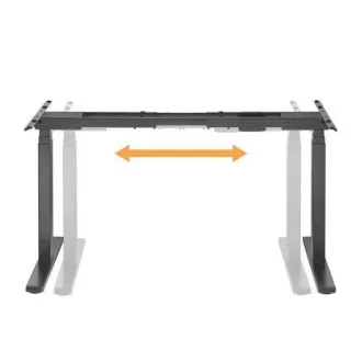 Podnožje stola s podesivom visinom Brateck M08-23DE 2 motora raspon 620-1280 mm nosivost 100 kg
