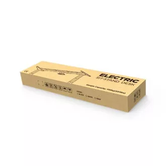 Podnožje stola s podesivom visinom Brateck M08-23DE 2 motora raspon 620-1280 mm nosivost 100 kg