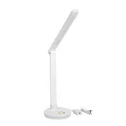 Platinet PDL400RGBW LED stolna lampa 12W, prigušljiva, dodirno upravljanje, USB priključak, bijela
