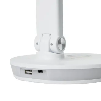 Platinet PDL400RGBW LED stolna lampa 12W, prigušljiva, dodirno upravljanje, USB priključak, bijela Platinet PDL400RGBW LED stolna lampa 12W, prigušljiva, dodirno upravljanje, USB priključak, bijela