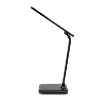 Platinet PDL194B LED stolna lampa Remus 5W s mogućnošću prigušivanja, upravljanje dodirom, USB priključak, crna