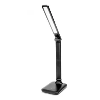 Platinet PDL194B LED stolna lampa Remus 5W s mogućnošću prigušivanja, upravljanje dodirom, USB priključak, crna