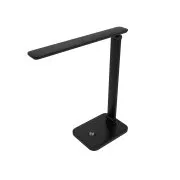 Platinet PDL6731B LED stolna lampa 5W, prigušljiva, integrirana baterija od 6000 mAh, USB priključak, crna