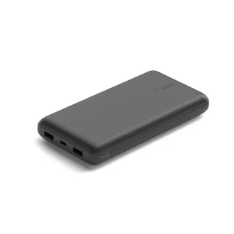 Belkin Power Bank, 20000 mAh, USB-A, 15W, crna