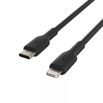 Belkin Lighting na USB-C kabel, 2m, crni