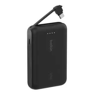 Belkin 10k power bank PD 20W USB-C, crni