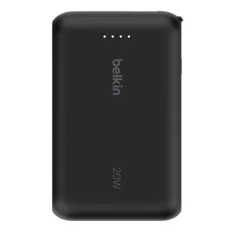 Belkin 10k power bank PD 20W USB-C, crni