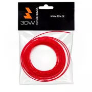 3DW - ABS filament 1,75 mm crveni, 10 m, ispis 220-250°C
