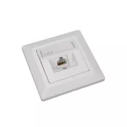Solarix CAT6 UTP 1 x RJ45 ugradna utičnica bijela