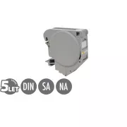 Keystone držač 1 x RJ45 na sivoj DIN tračnici