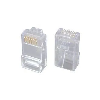 Konektor RJ45 CAT5E UTP 8p8c za lice 1kom Konektor RJ45 CAT5E UTP 8p8c za lice 1kom