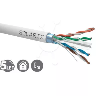 Instalacijski kabel Solarix CAT6 FTP PVC Eca 500m/kolut SXKD-6-FTP-PVC